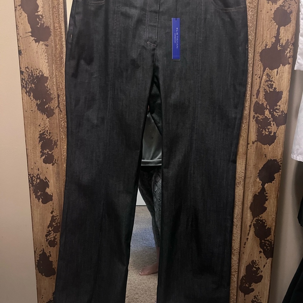 Elie Tahari Women's Black Jeans